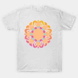 mandala Clamber Paint T-Shirt